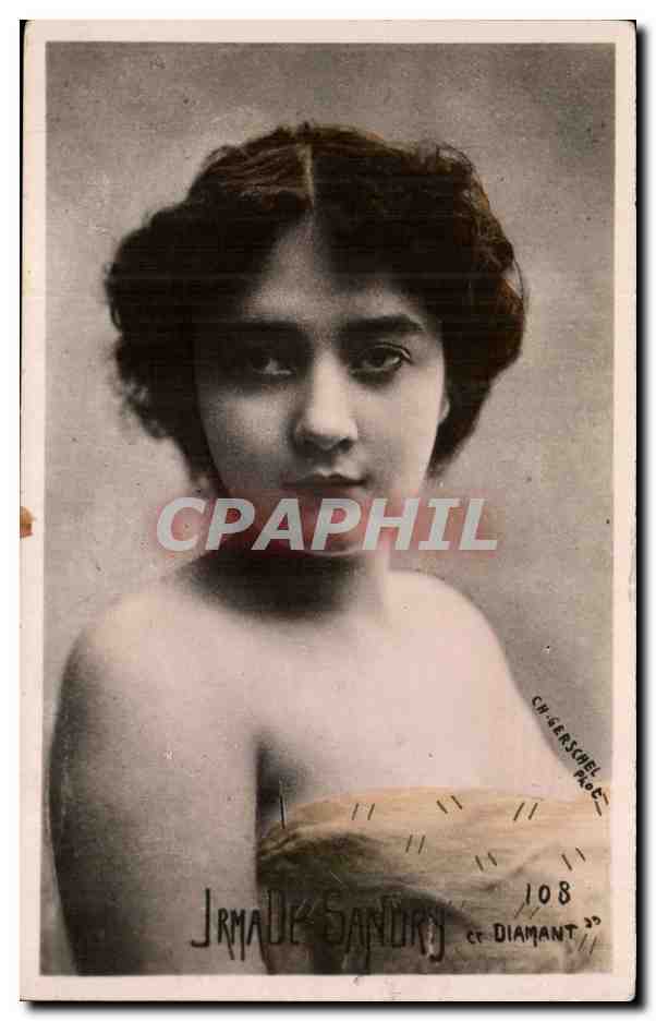 CPA Irma de sandry Diamant Cinema Acteur Actrice