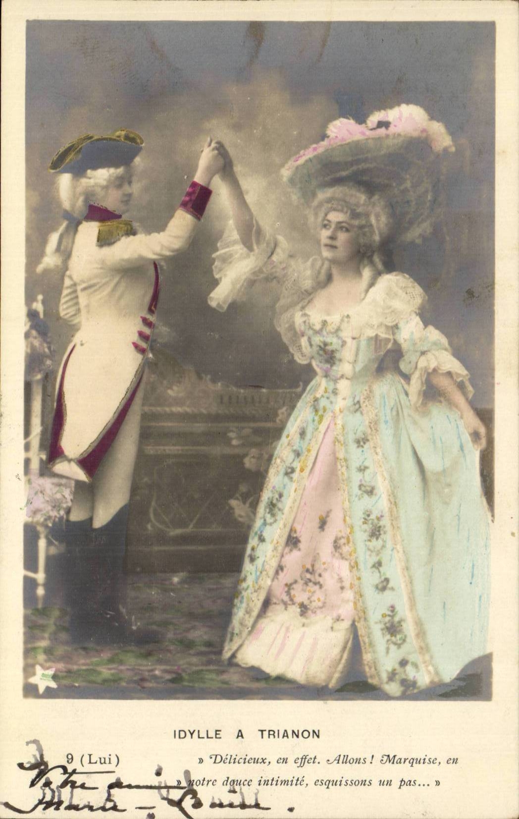 Idylle à Trianon — scène de ballet — éditeur Lui (n°9)