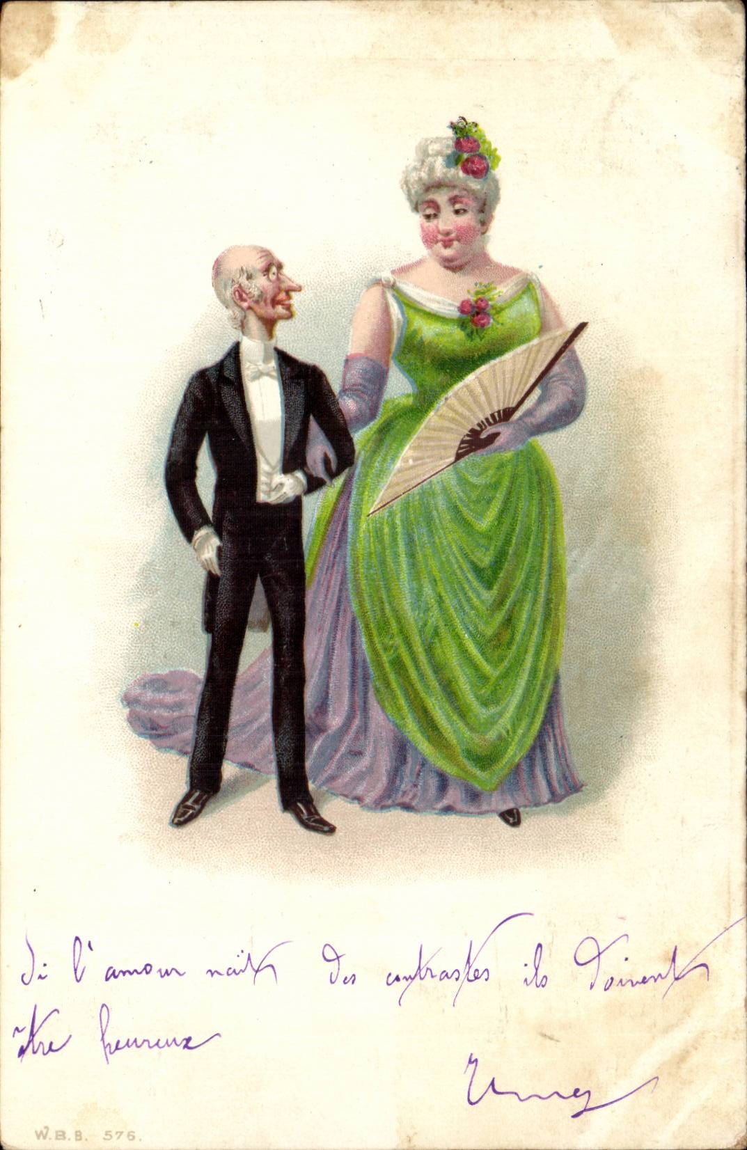 Amour et contraste — W.B.B. 576 — W.B.B. 576