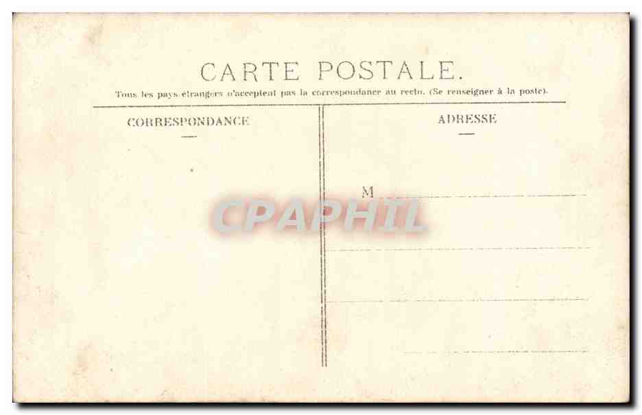 Féeries — Lettre ornée de fées — H. Manuel — Verso