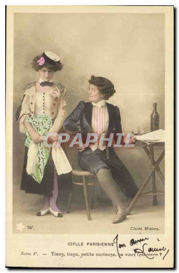 Idylle Parisienne — Scène V — Cliché Walery