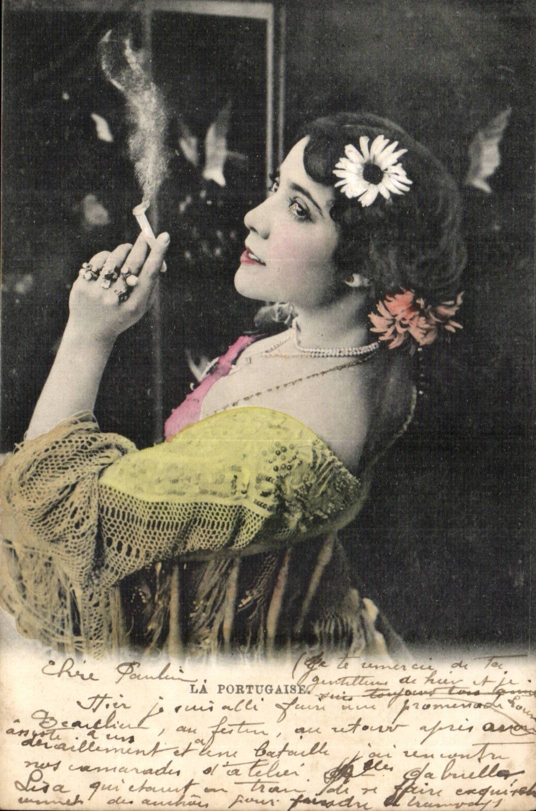 La Portugaise — scène de théâtre — éditeur non identifié