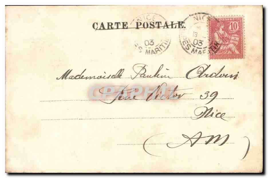 La Portugaise — scène de théâtre — éditeur non identifié — Verso