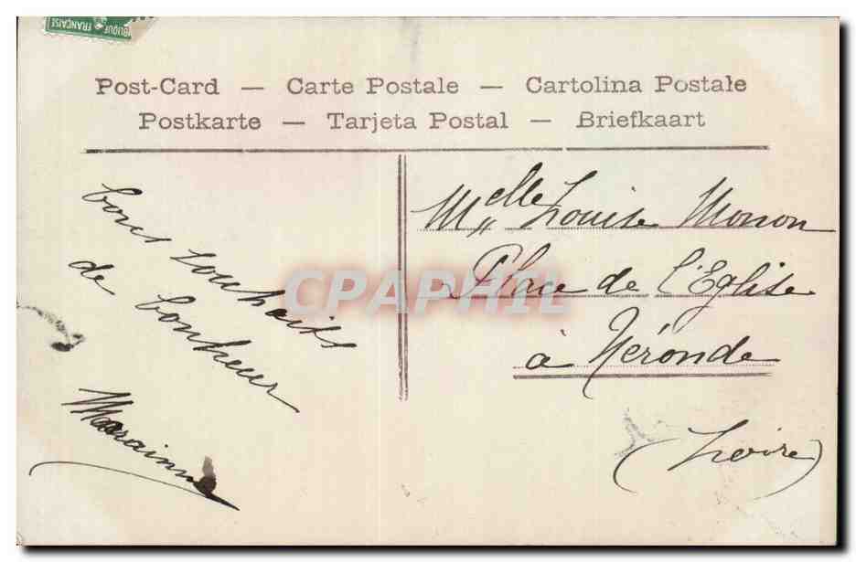 Fiesta de Louise — Feliz cumpleaños — n° 4858 — Reverso