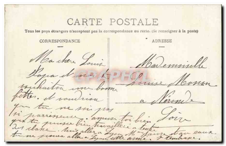 Jeune femme en robe à motifs — avec bouquet — photographie de Légrand, n°249 — éditée par IRIS — Verso