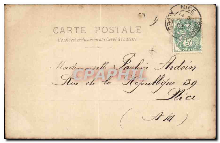 Jeune femme en châle — portrait — S.I.P. TUNGERE, Paris, série N°11 — Reverso