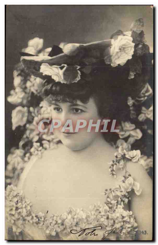 CPA Fantaisie Femme 