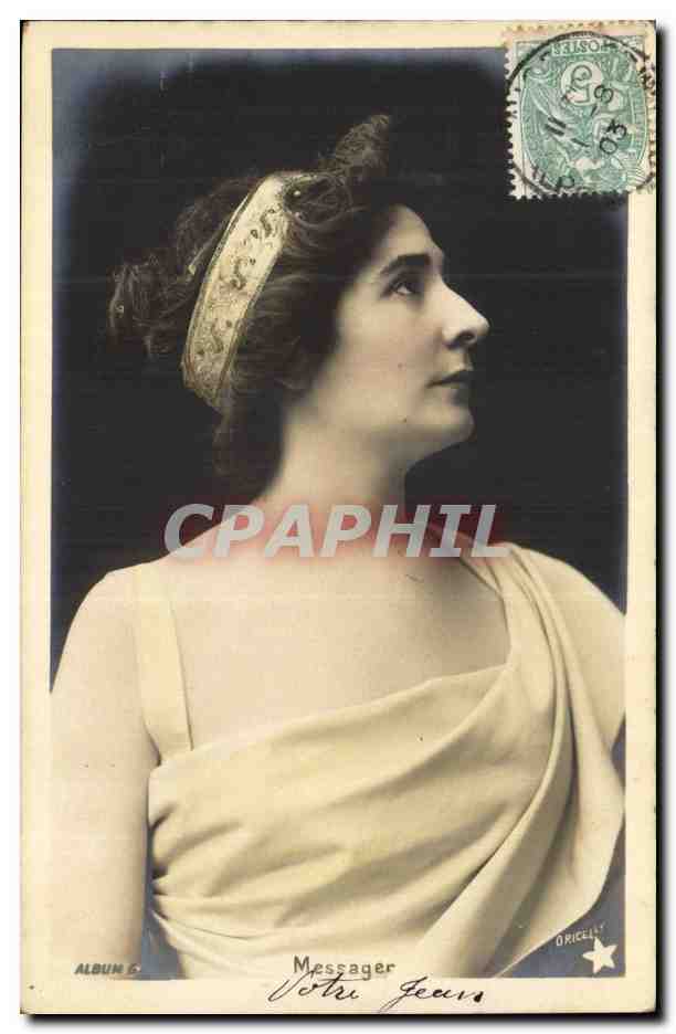 Femme en robe antique — Messager — Oricell, Album 6