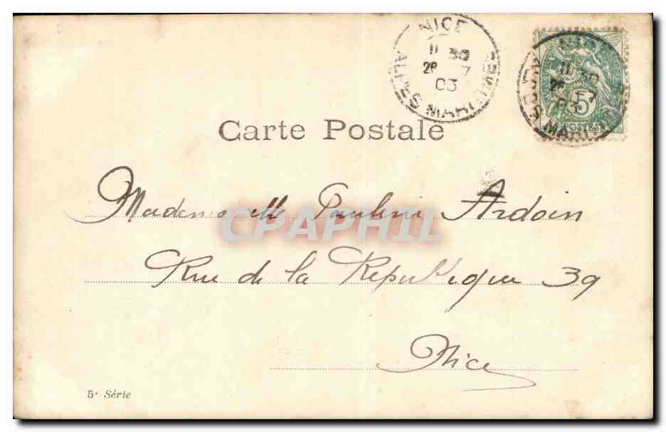 Élise de Vére — Teatro Marigny — Walery Paris — Verso