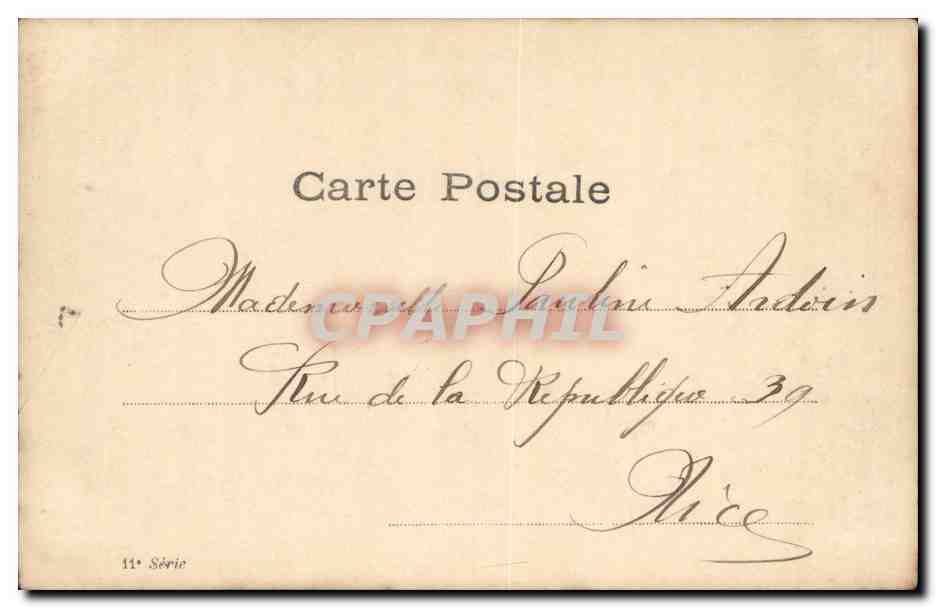 Paule Delys — Alcazar d'Été — Wajer Paris — Achterkant