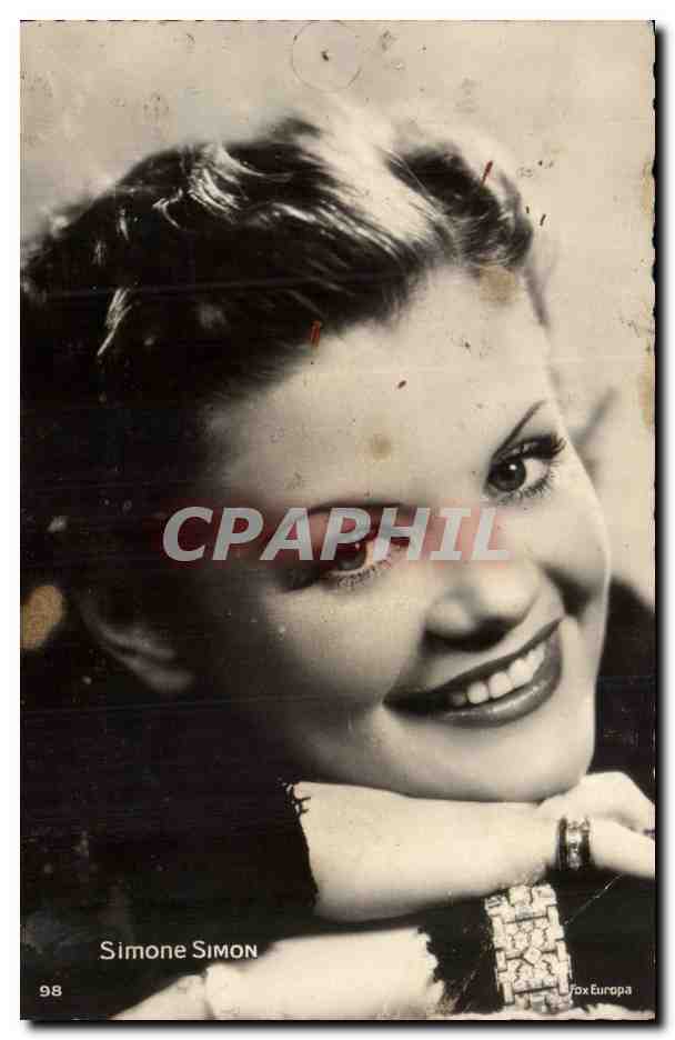 CPA Fantaisie Femme Simone Simon