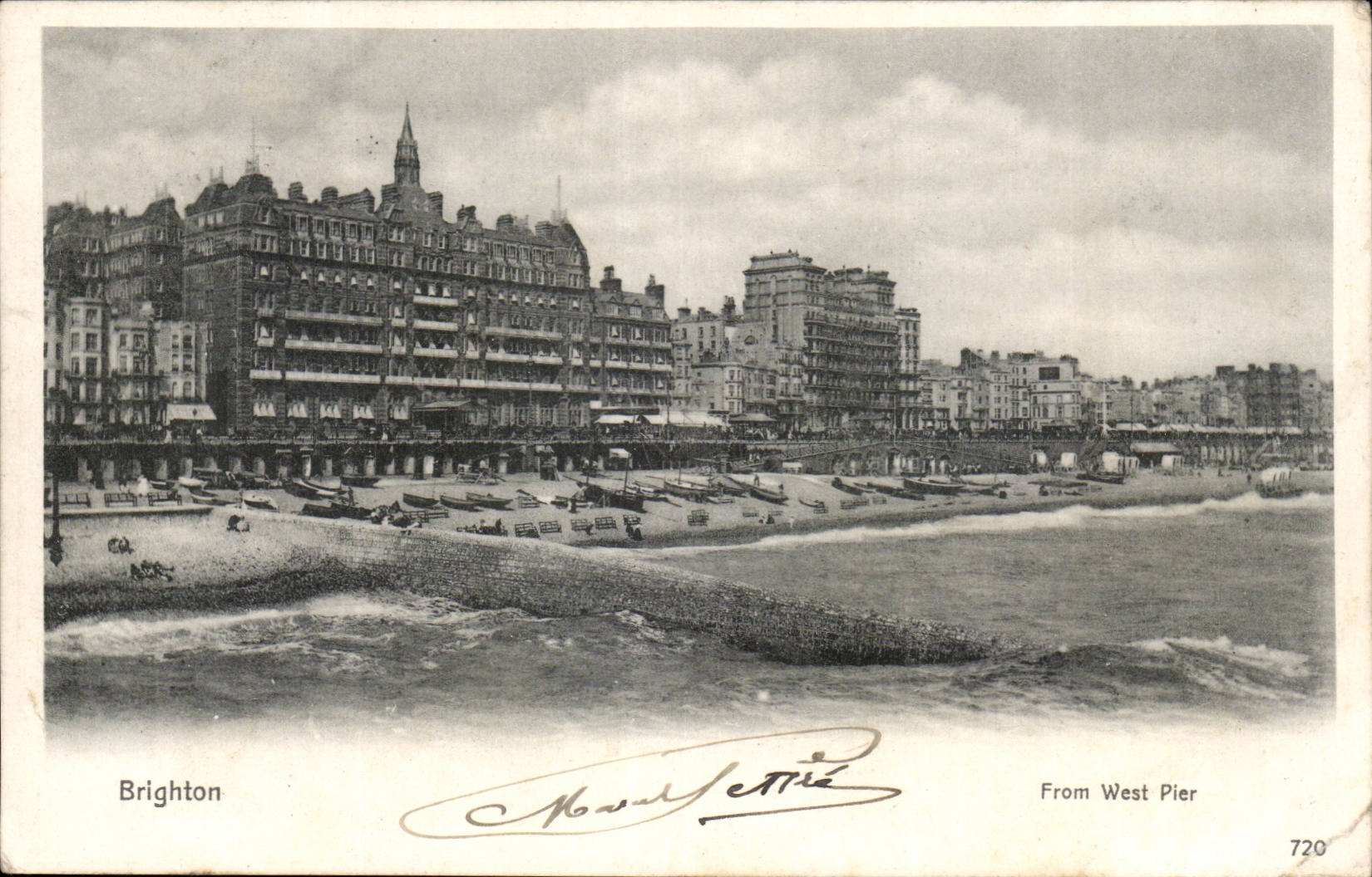 Grande Bretagne Brighton CPA From West pier