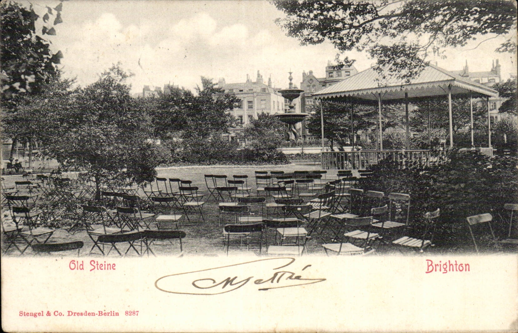 Grande Bretagne Brighton CPA Old Steine