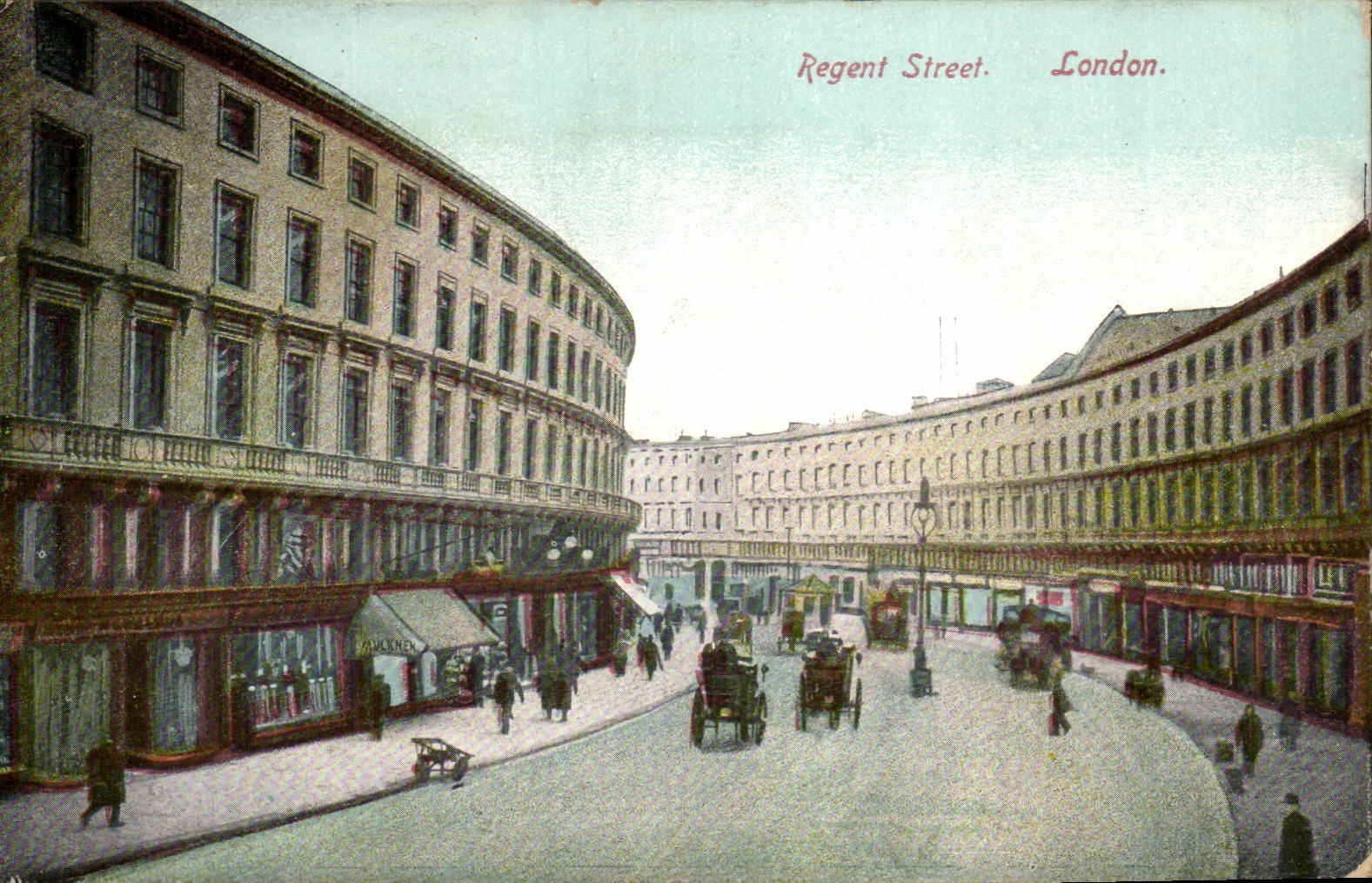 Grande Bretagne CPA London Londres Regent Street 