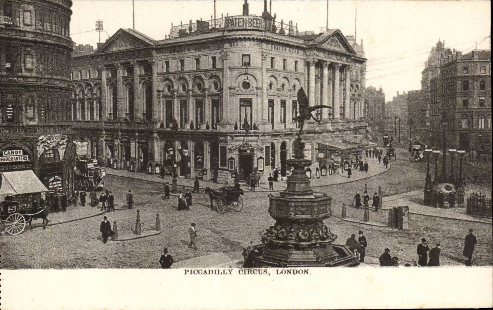 Grande Bretagne Londres london CPA piccadilly Circus