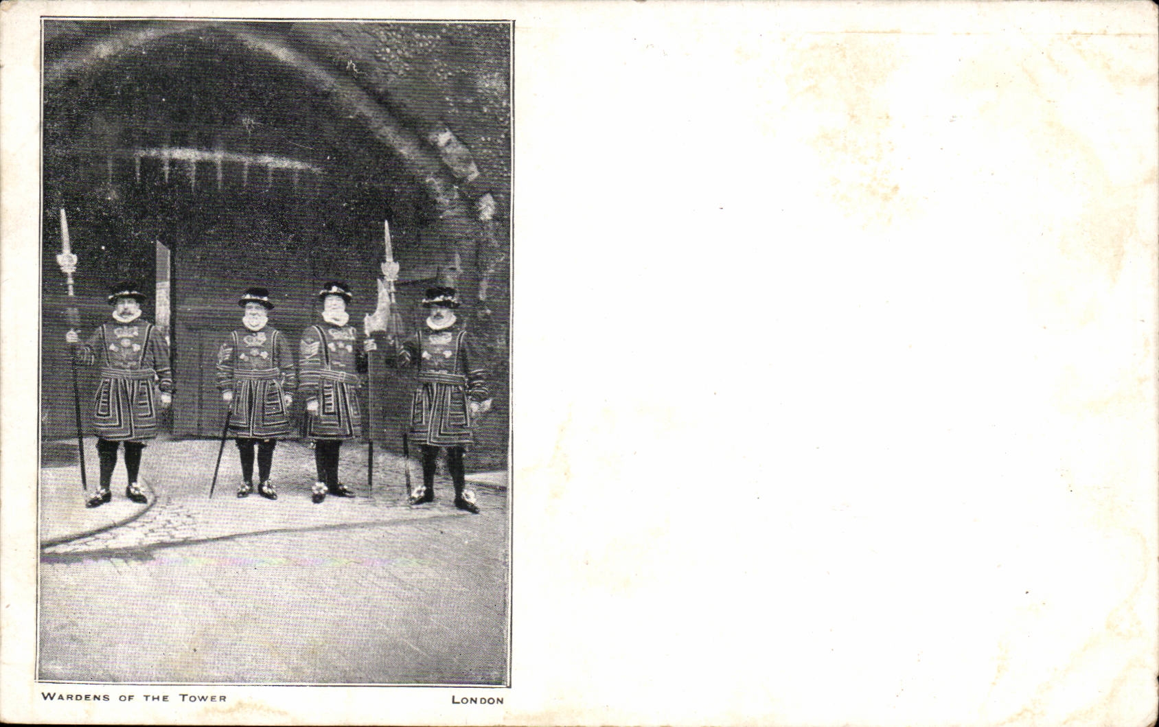 Grande Bretagne Londres london CPA Wardens of the tower