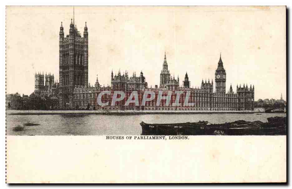 Grande Bretagne Londres london CPA Houses of Parliament 