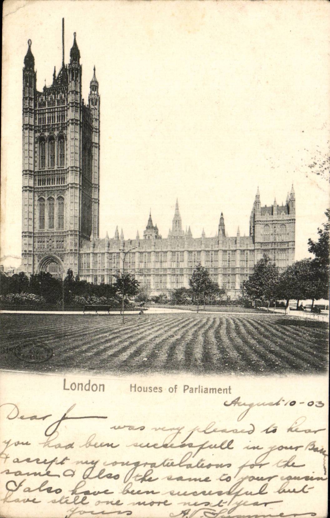 Grande Bretagne Londres london CPA Houses of Parliament 