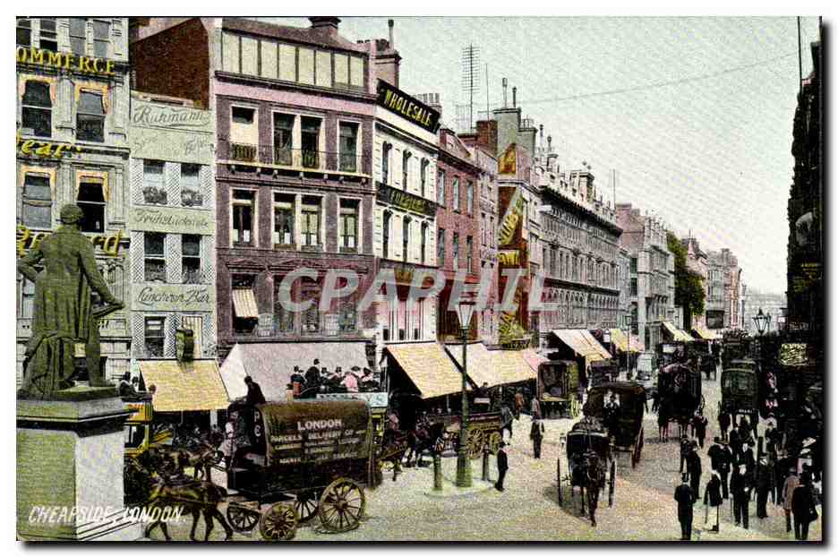 Grande Bretagne Londres london CPA Cheapside