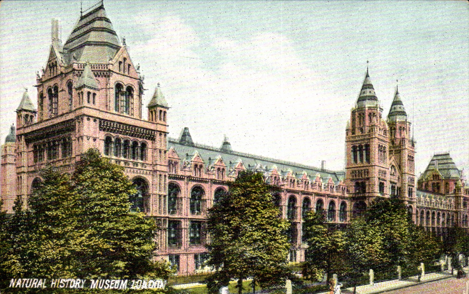 Grande Bretagne Londres london CPA National History Museum