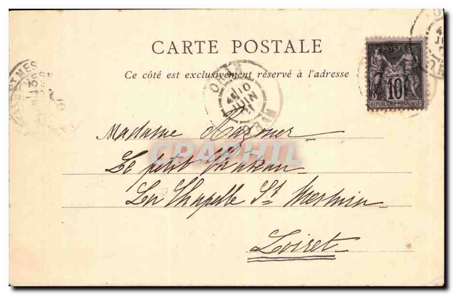 Oran — La Porte d'Espagne — ND Pbot — Rückseite