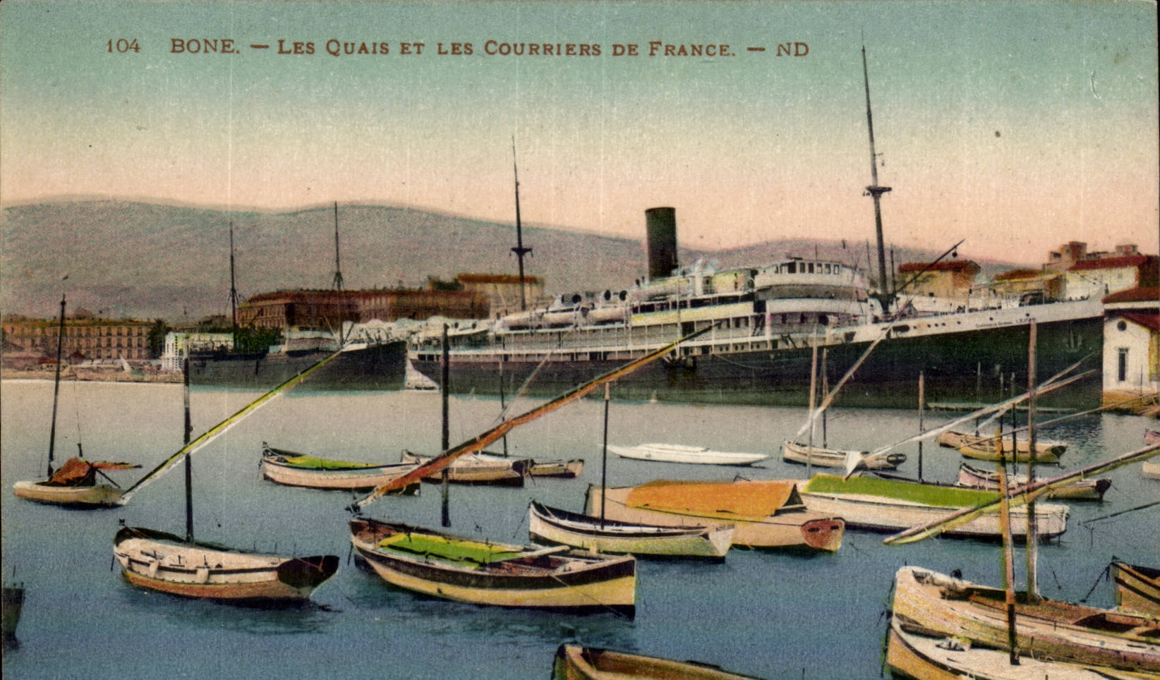 BONE — Les Quais et les Courriers de France — ND