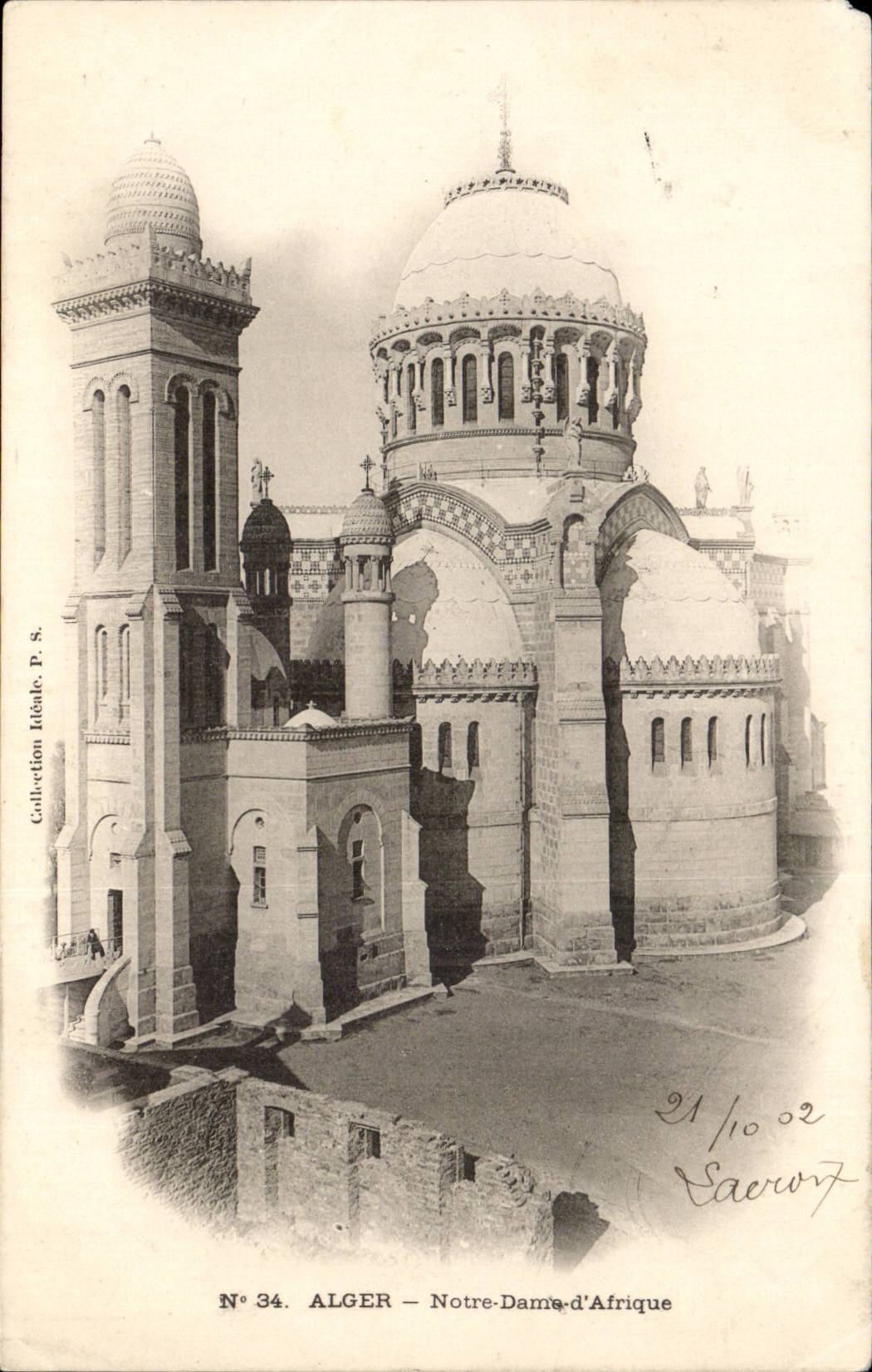 Algerie Alger CPA Notre DAme d'Afrique