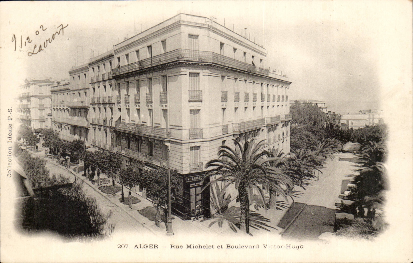 Algés - Rue Michelet et Boulevard Victor-Hugo — éditeur Collection Idéale P.S., n° 207