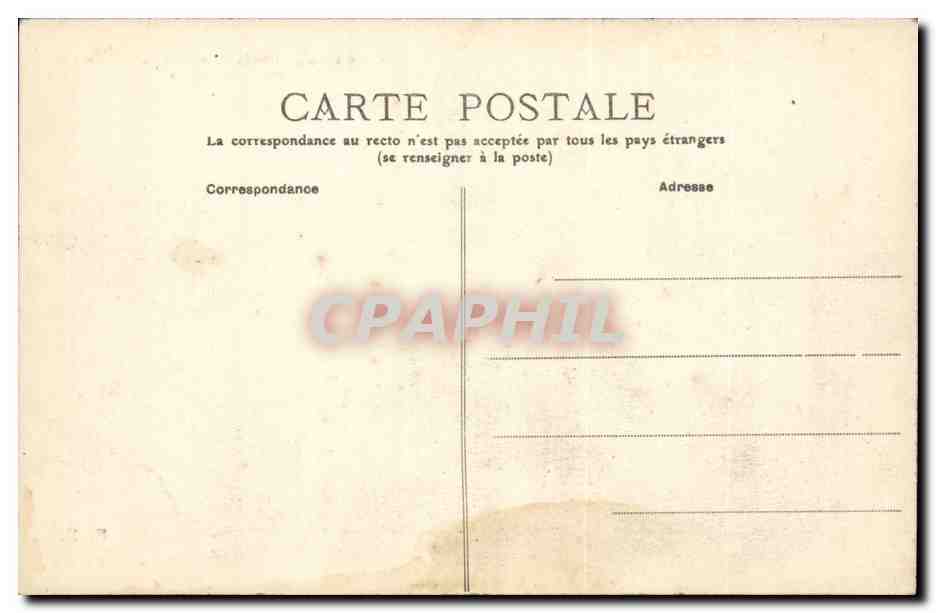 Paris CPA Mairie du 20eme Place Gambetta (enfants) — Rückseite