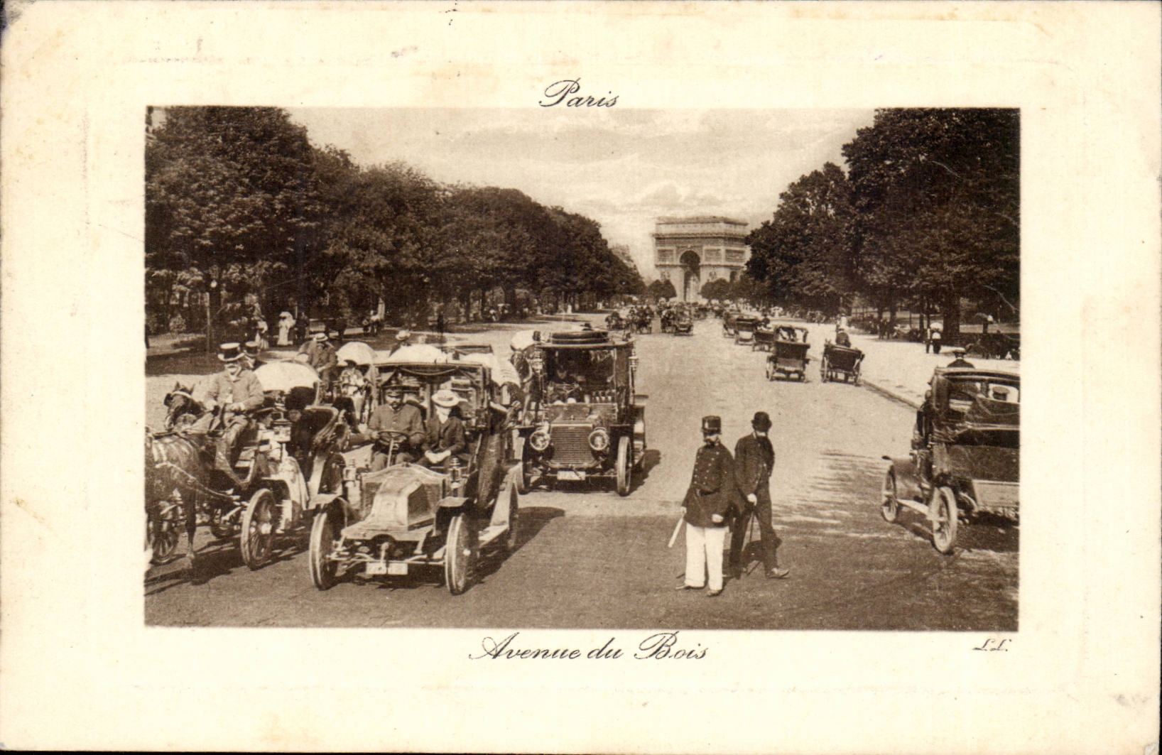 Avenue du Bois — Paris — L.D. éditeur