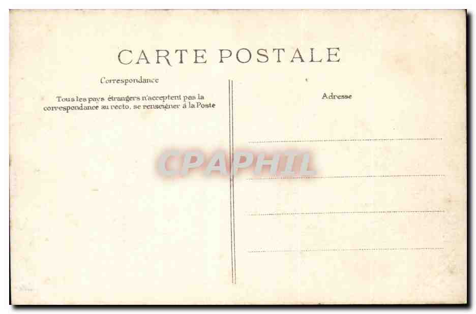 Crue de la Seine — Rue Saint-André-des-Arts, Paris — Édition E.D. n°349 — Verso