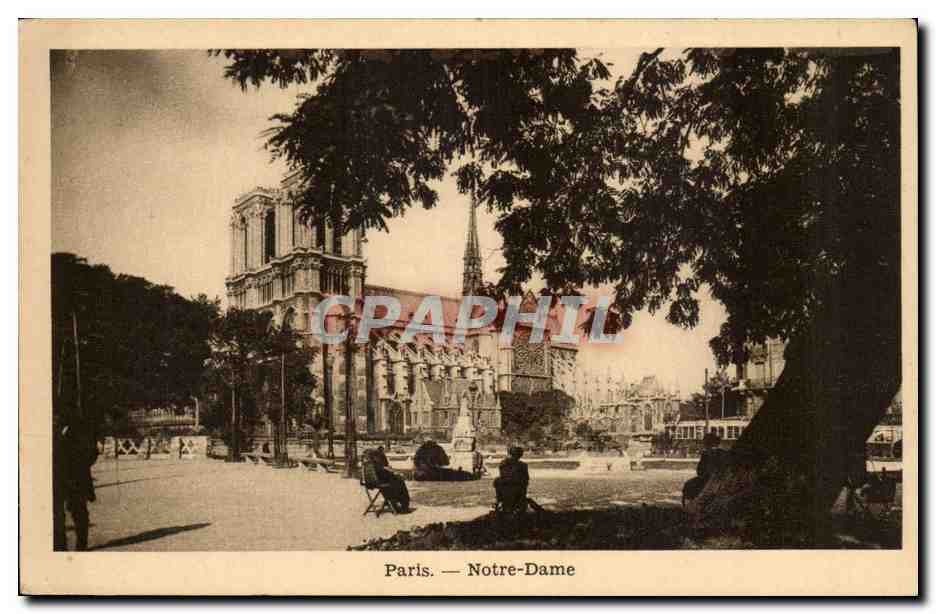 Paris CPA Notre DAme