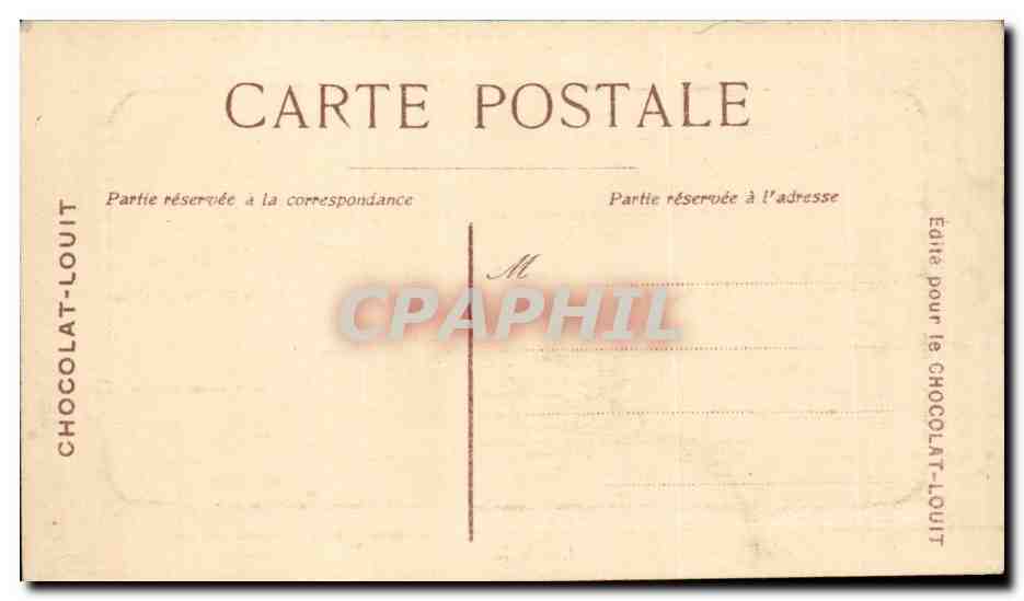 Paris CPA Inondations de 1910 Rue de Bellievre — Rückseite
