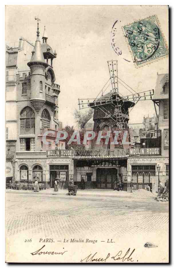 Paris CPA Moulin rouge