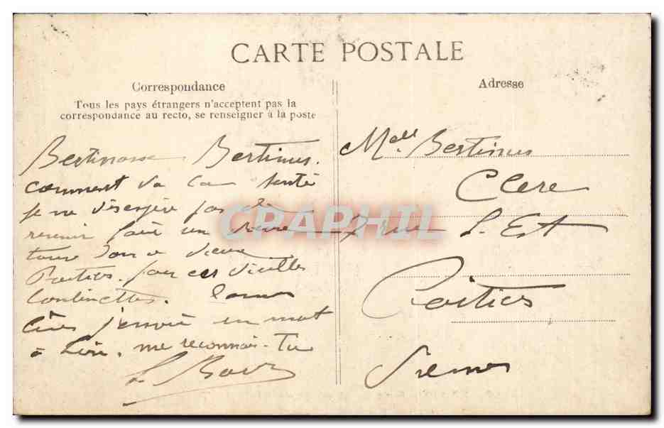 PARIS — Bois de Boulogne — Allée du Tour du Lac — Éditeur EID, n° 4387 — Verso