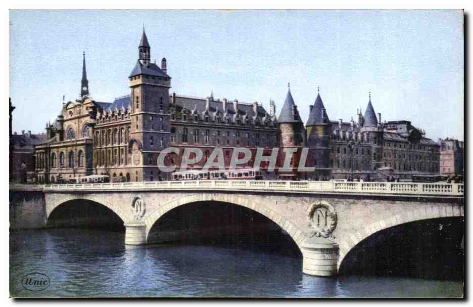 Paris CPA Le pont de Change et la conciergerie