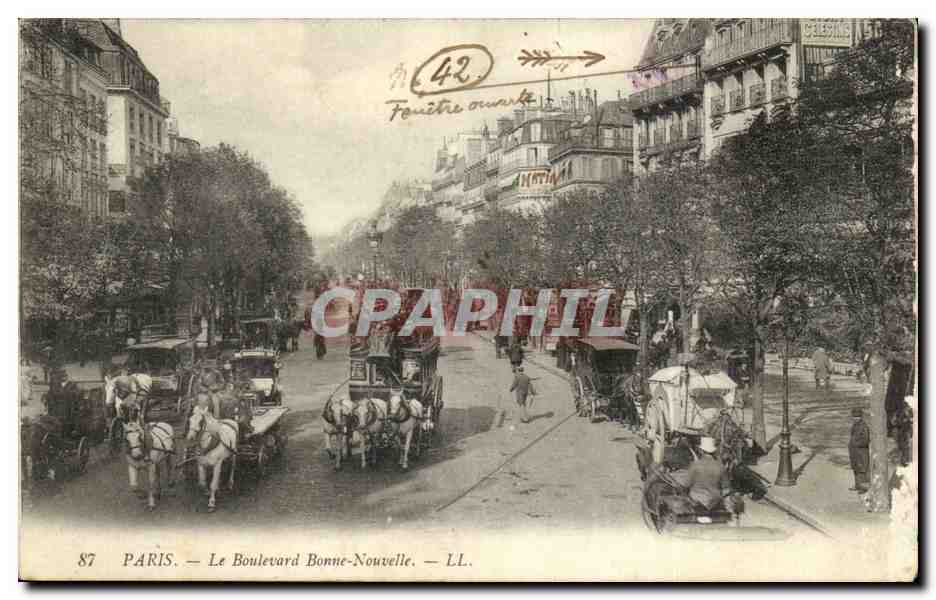 Paris CPA Boulevard Bonne Nouvelle