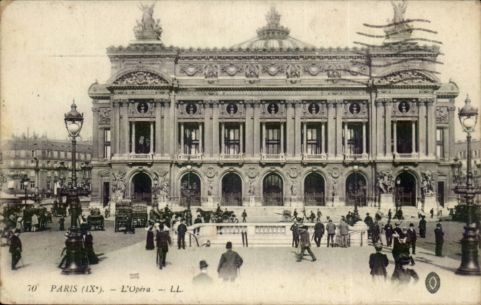 Paris CPA L'Opera 