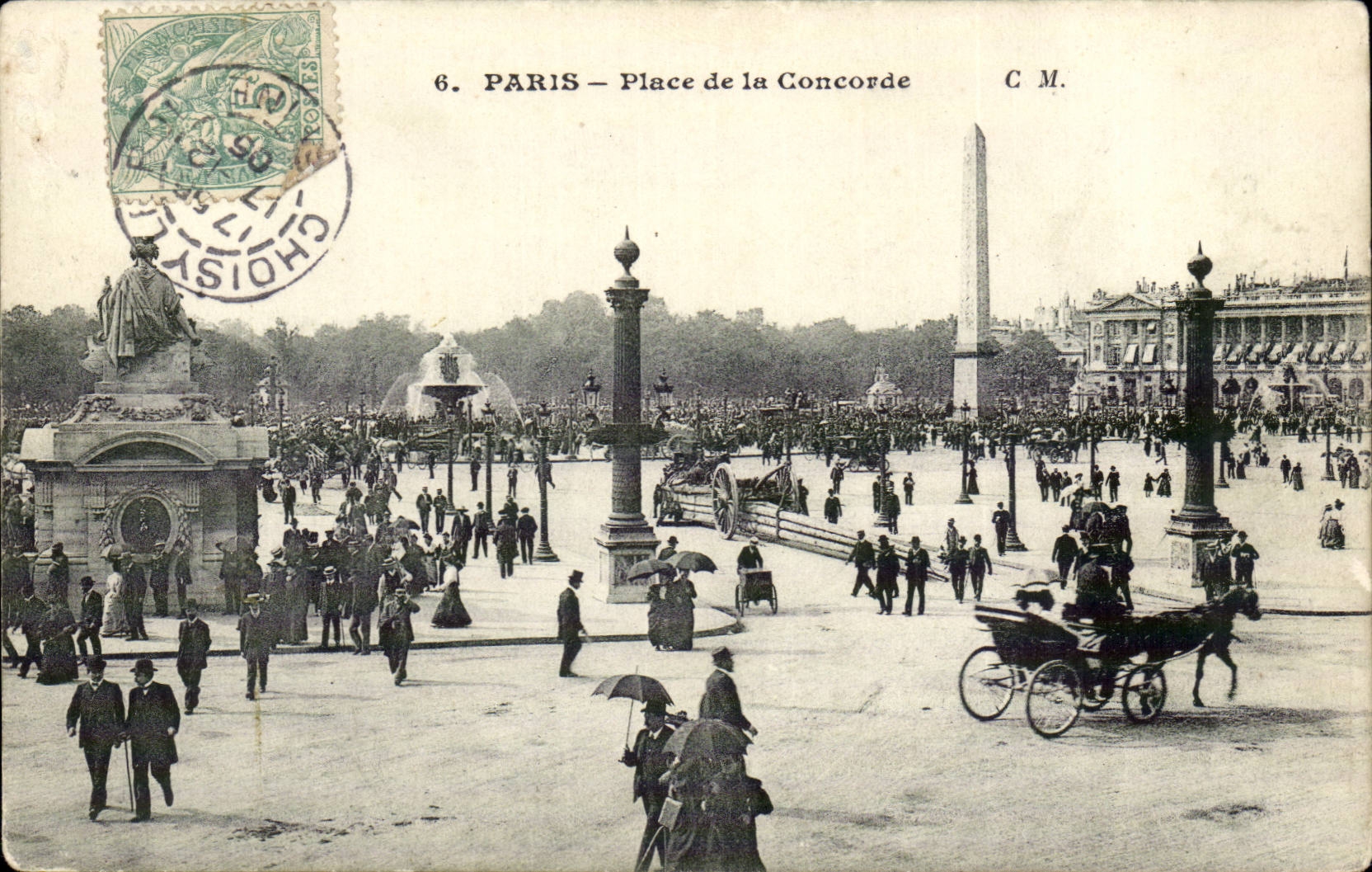 Paris — Place de la Concorde — C.M. n°6