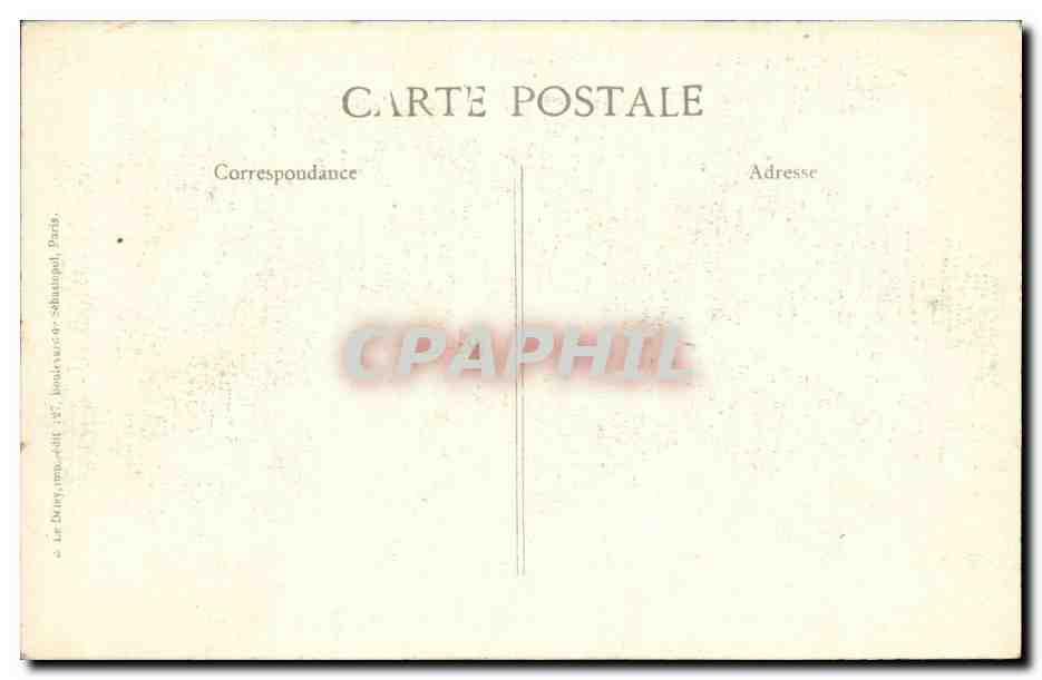 Paris CPA Les zeppelins sur Paris Crimes odieux des boches Funerailles des victimes — Rückseite