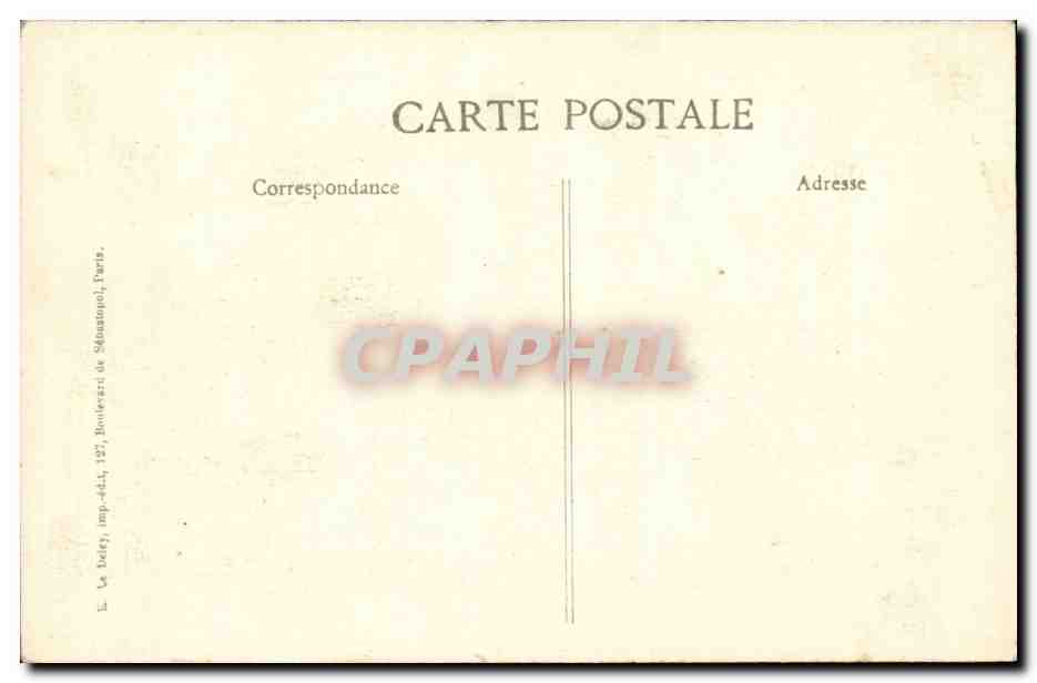 Los Zeppelins sobre París — Crímenes odiosos de los piratas alemanes — Colapso de una marquise, Boulevard de Belleville — Reverso