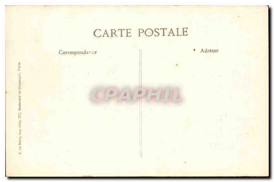 Paris CPA Les zeppelins sur Paris Crimes odieux des boches Funerailles des victimes — Rückseite