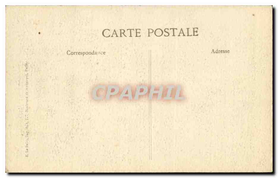 Paris CPA Les zeppelins sur Paris Crimes odieux des boches Interieur d'une maison Rue Haxo 20eme — Rückseite