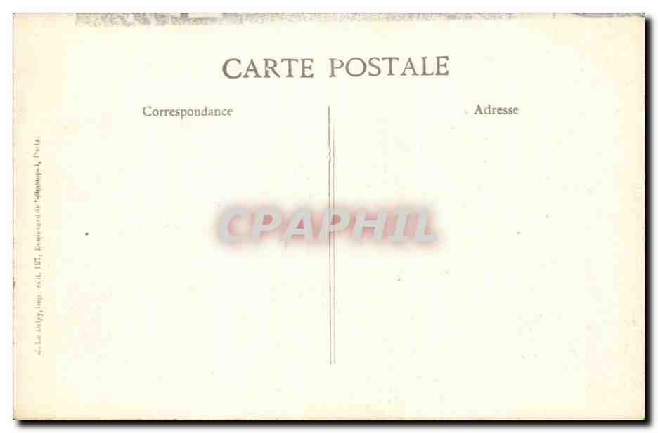 Paris CPA Les zeppelins sur Paris Crimes odieux des boches Funerailles nationales des victimes — Back