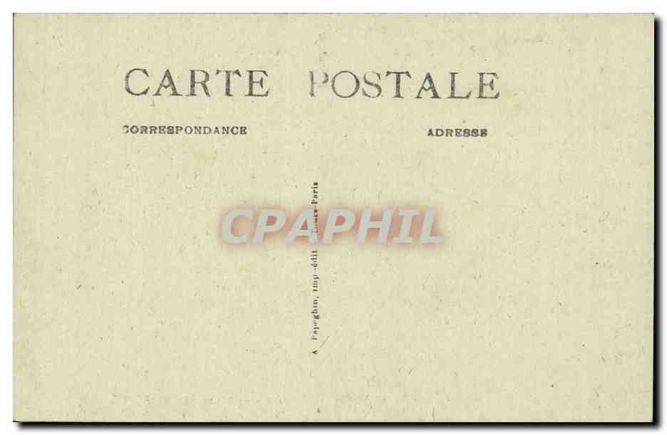 Châtellerault : Le Mail et l'Église Saint-Jean-Baptiste — A.P. (éditeur) — Back