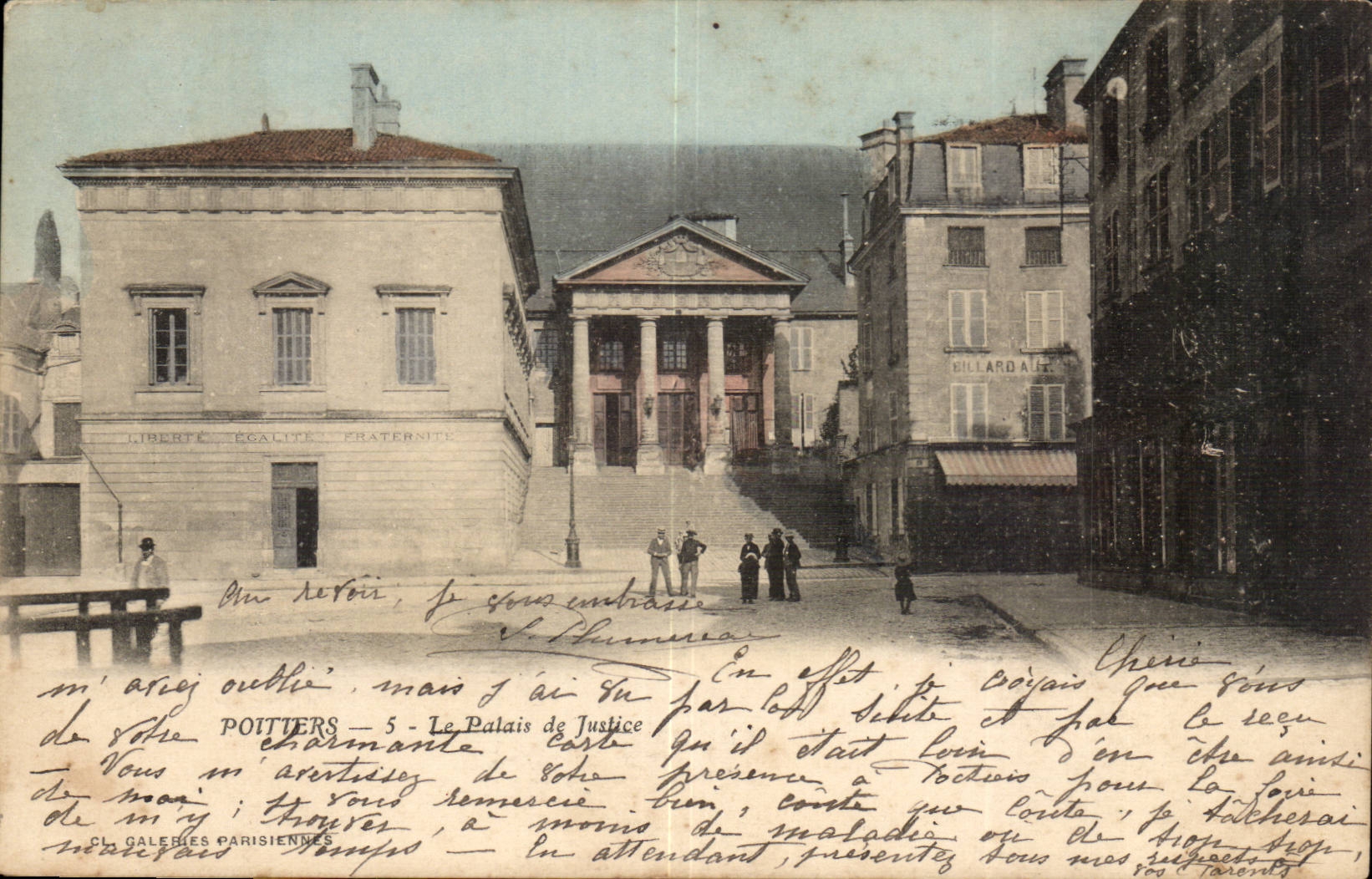 Poitiers — Le Palais de Justice — Galeries Parisiennes, n°5