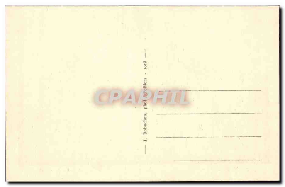 Saint Julien sur l'ars CPA Le chateau Facaces Sud et Est — Back