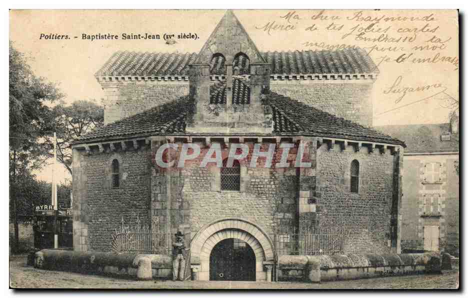 Poitiers CPA Baptistere Saint Jean (4eme)