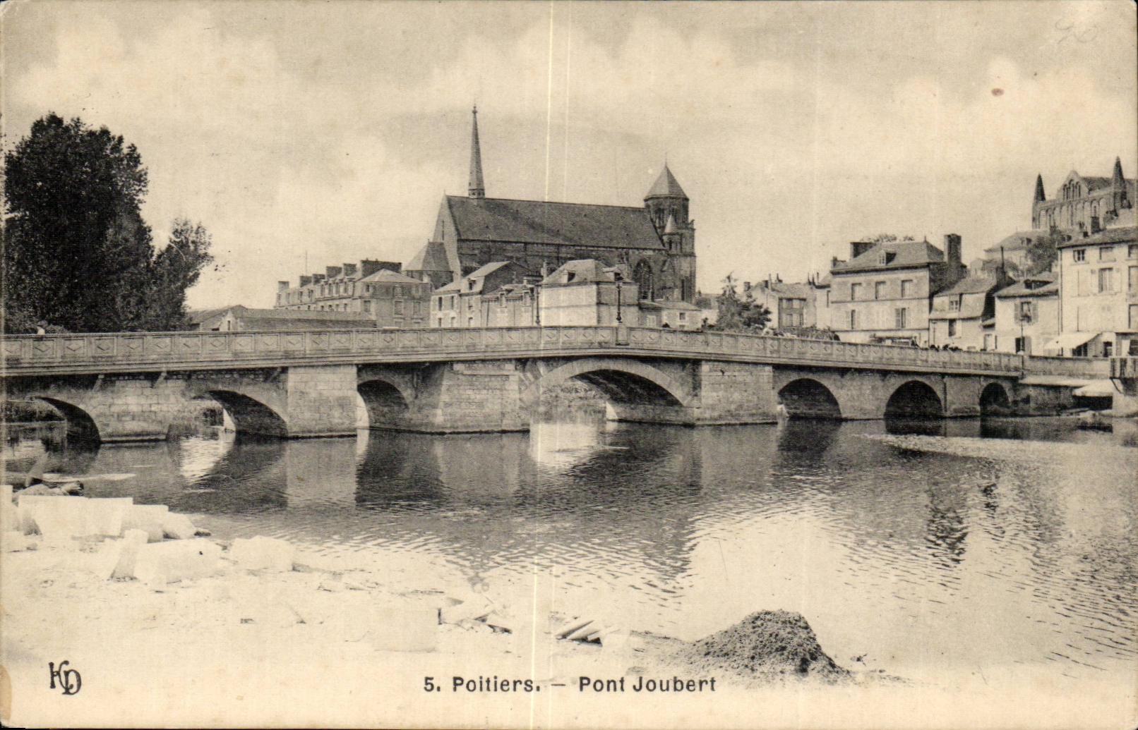 Poitiers — Pont Joubert — éditeur KD, n°5