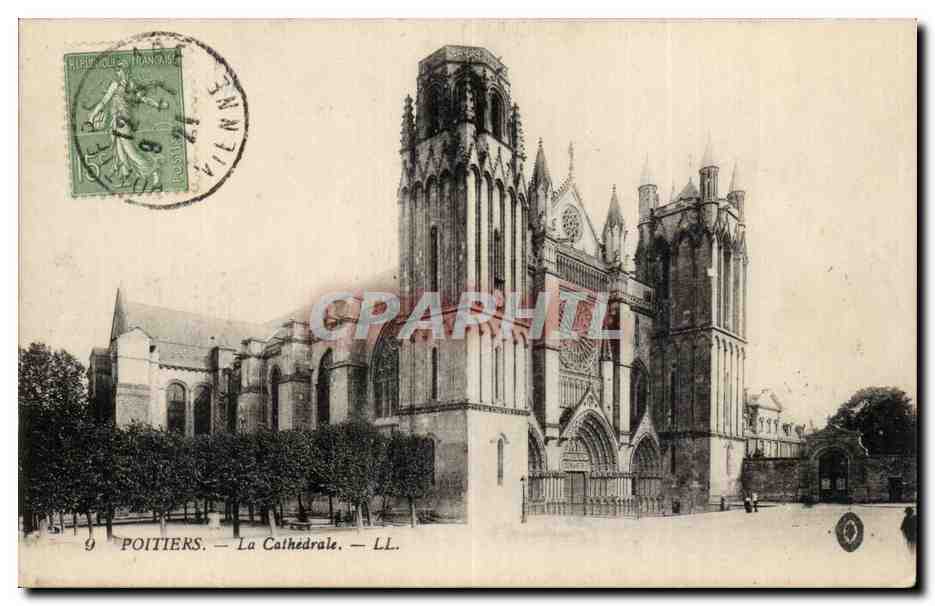 Poitiers — La Cathédrale — LL.